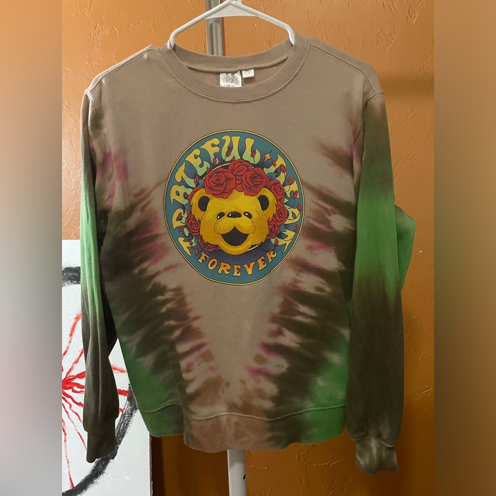 Grateful DeadBrie Dye Sweatshirt Size Small